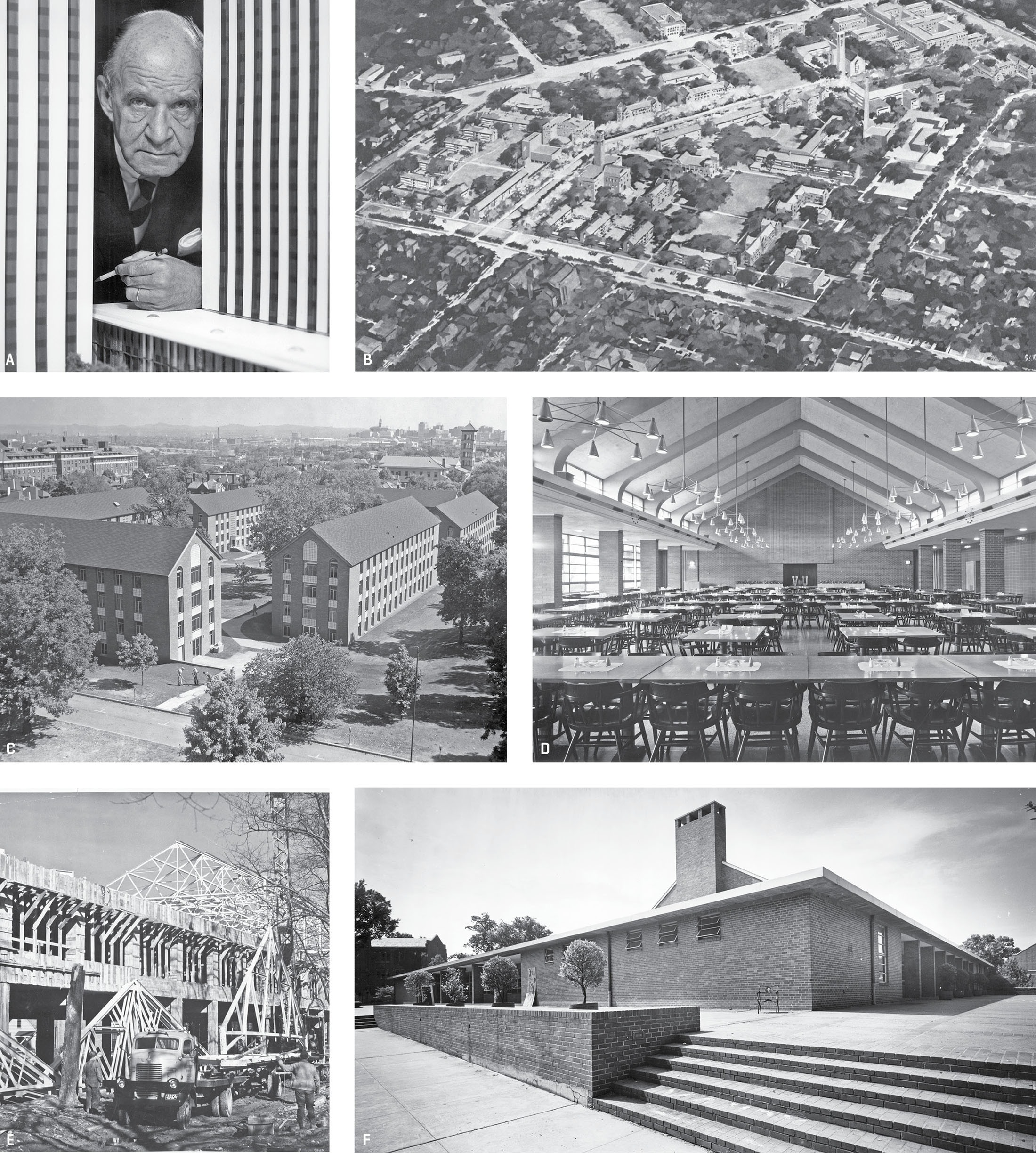 Stone_Edward_photos Photos of Edward Durell Stone and his buildings around campus